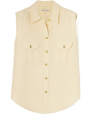 Blazé Milano Twill Vest - Natural