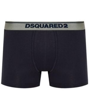 DSquared² Signature Boxer Briefs - Blue
