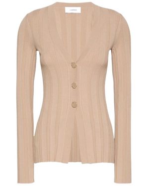 Sportmax Long-Sleeve Knit Top - Natural