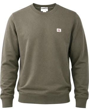 Calvin Klein Crew Neck Sweatshirt - Green