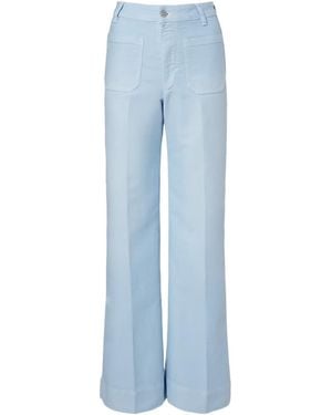 Victoria Beckham Belt Loop Jeans - Blue