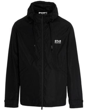 Golden Goose Daris Zipped Windbreaker - Black