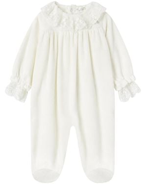 NANA-NANA Long-Sleeve Bodysuit - White