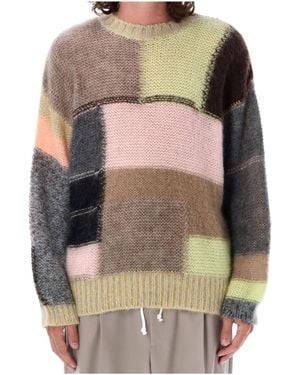 Magliano Crewneck Knitted Jumper - Grey