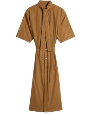 Lemaire Reversible Tube Dress - Natural