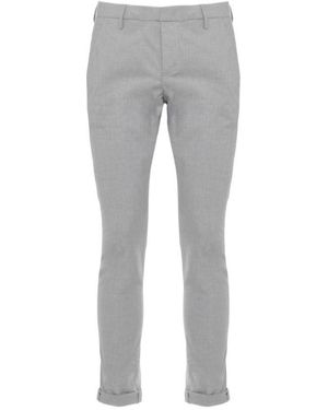 Dondup Slim Fit Trousers - Grey