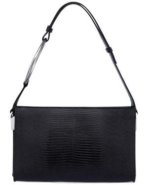 Dondup Lizard-Effect Tote Bag - Black