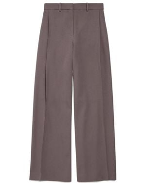 Balenciaga Squared Tailored Pants - Brown