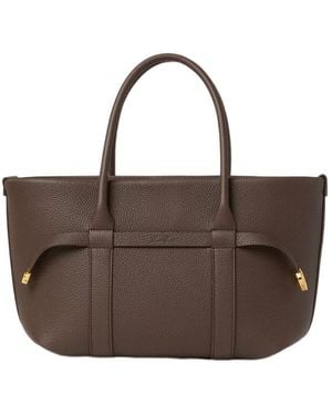 Loro Piana Ghiera Shopper Small Handbag - Brown
