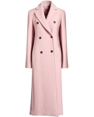 Sportmax Double-Breasted Coat - Pink
