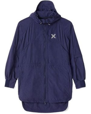 KENZO Sport Little X Parka Coat - Blue