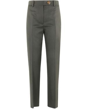 Blazé Milano Casual Pants With Belt Loops - Gray