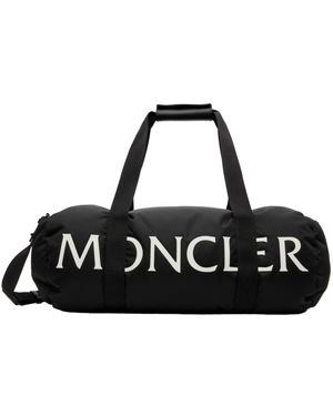 Moncler Duddle Gym Weekender Duffle Bag - Black