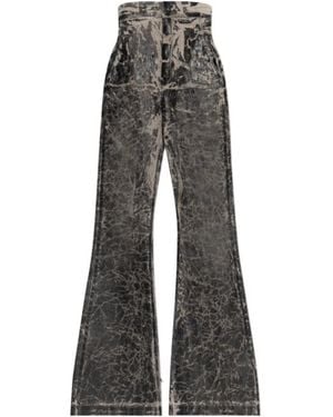 Rick Owens Wide Trousers - Grey