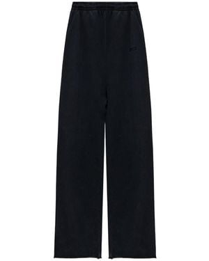 Vetements Logo Sweatpants - Blue