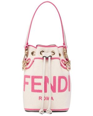 Fendi Small Mon Tresor Bucket Bag - Pink