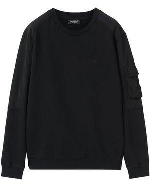 Dondup Round Collar Long Sleeve Jumper - Black
