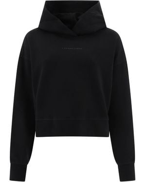 Canada Goose Long-Sleeved Hooded Sweatshirt - Black