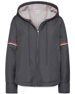 Thom Browne Zip-Up Jacket - Grey