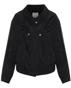 Isabel Marant Long-Sleeved Casual Jacket - Black