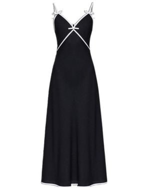 Moschino Suspender Dress - Black