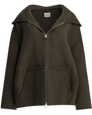 KHAITE Hooded Jacket - Green