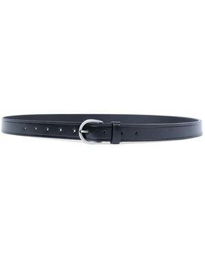 Ann Demeulemeester Leather Belt - Blue