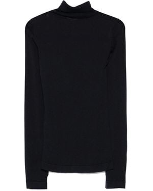 Barena Turtleneck Long-Sleeve Sweater - Black