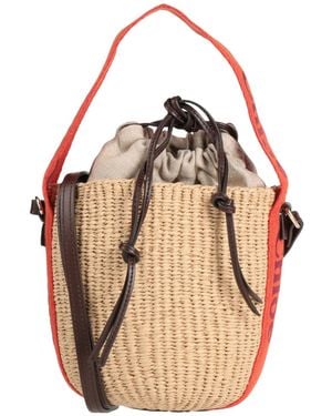 Chloé Minimalist Solid-Color Medium Bucket Bag - Natural