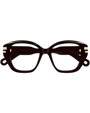 Chloé Chloé Eyewear Square Frame Glasses - White