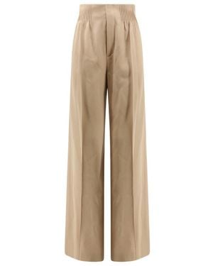 Chloé Chloé High-Waisted Tailored Trousers - Natural