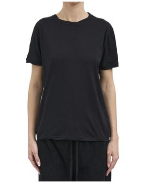 Thom Krom Seam-Detail T-Shirt - Black