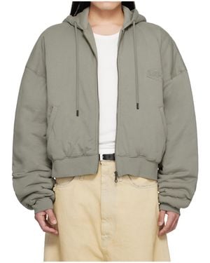 Lu'u Dan Padded Hoodies - Grey