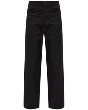 Dries Van Noten Casual Pants With Belt Loops - Black