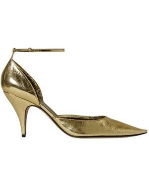 The Row Pointed High Heels - Metallic