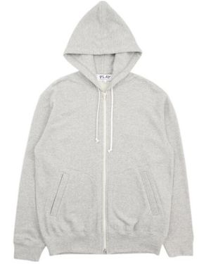 COMME DES GARÇONS PLAY Long-Sleeved Jumper - White