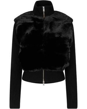 Moose Knuckles Versatile Knitted Sweater - Black