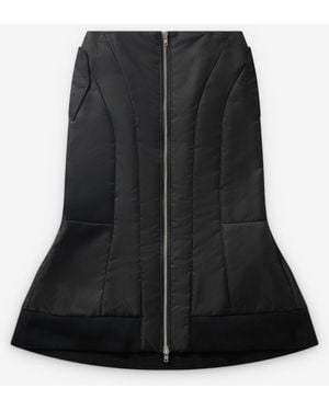 Simone Rocha Sculpted Bomber Skirt - Black