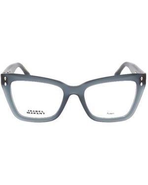 Isabel Marant Full-Rimmed Glasses (With Non-Prescription Lenses) - White