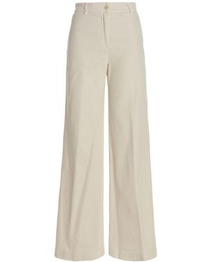 Nude Wide Leg Jeans - White