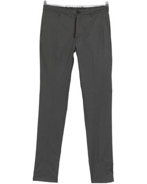 Incotex Elasticated-Waistband Pants - Gray
