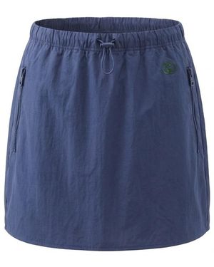 Gucci Drawstring Zip Skirt - Blue