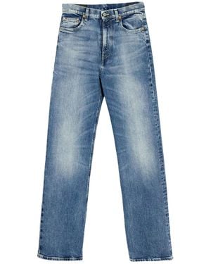 Dondup Francine Wide-Leg Jeans - Blue