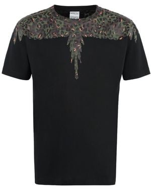 Marcelo Burlon Animalier Wings Logo T-Shirt - Black