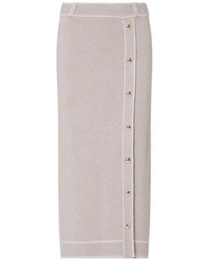 Liu Jo Midi Skirt - Grey