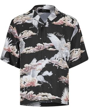 Amiri Pegasus Shirt Sn99 - Black