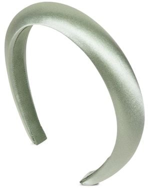 Jennifer Behr Tori Satin Headband - Metallic