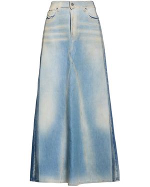 DIESEL Denim Skirt Cotton - Blue
