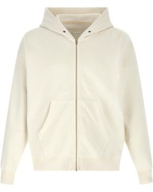 Visvim Long-Sleeve Zip-Up Sweatshirt - White