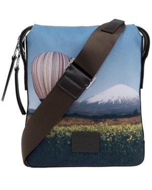 Paul Smith Pattern Shoulder Bag - Blue